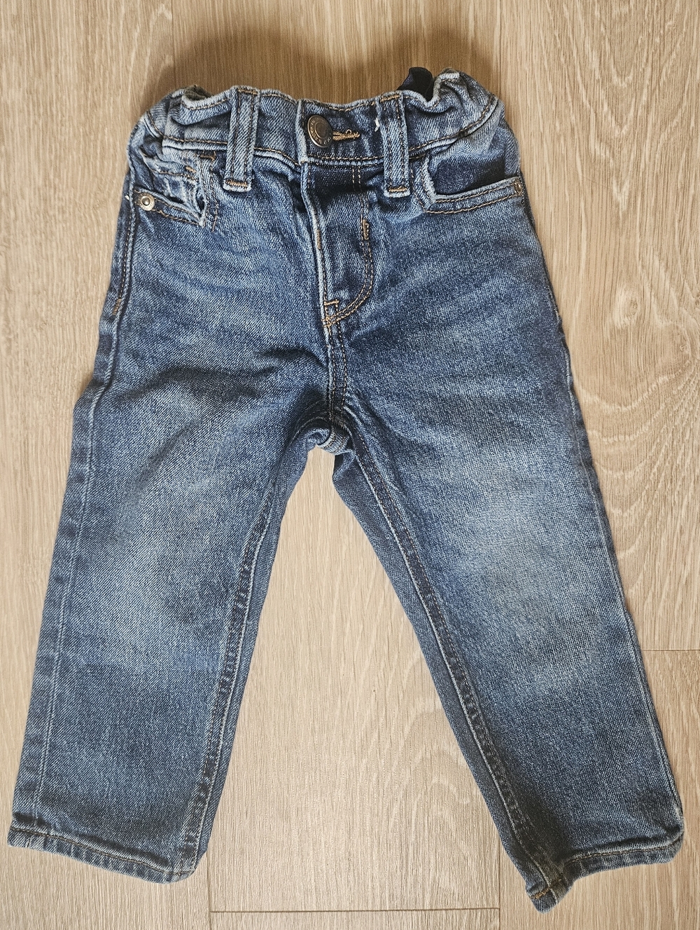 Old Navy Boys Straight Denim Blue Jeans